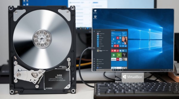 如何在VirtualBox虛擬機中使用實體硬碟? 如何在VirtualBox虛擬機中使用實體硬碟?