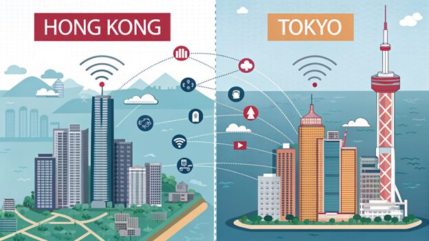 香港 vs 东京 AI 基础设施对比 香港 vs 东京 AI 基础设施对比