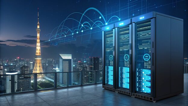 东京服务器游戏加速架构图 东京服务器游戏加速架构图