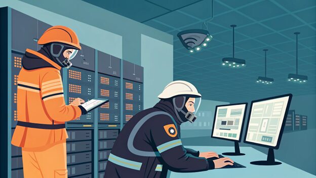 Server incident response workflow diagram