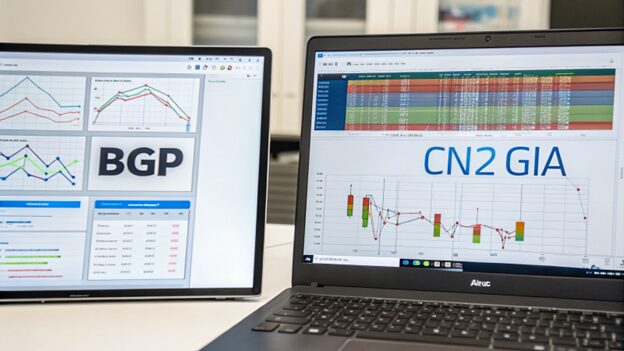 BGP与CN2 GIA游戏加速性能对比