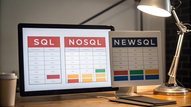 SQL、NoSQL 和 NewSQL 数据库对比图表 SQL、NoSQL 和 NewSQL 数据库对比图表