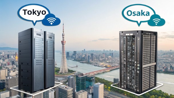 东京与大阪数据中心网络延迟对比