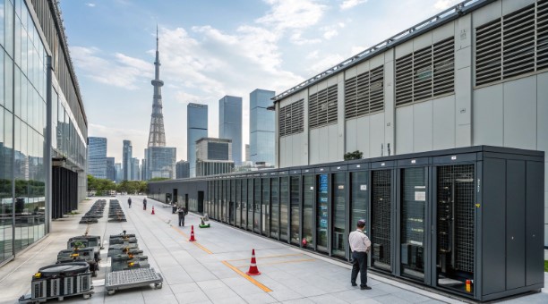 东京数据中心基础设施与网络布局图 东京数据中心基础设施与网络布局图