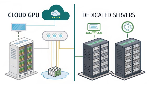 雲GPU與美國專用伺服器對比