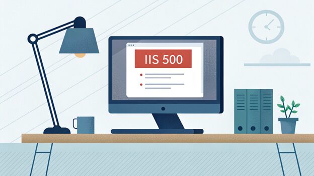 IIS 500错误客户端证书验证故障排查流程图