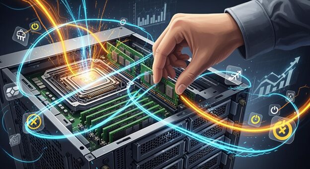 伺服器CPU與RAM使用率監控儀表板