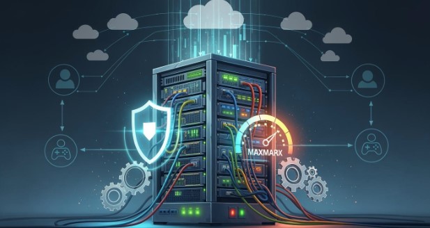 遊戲伺服器效能指標與測試流程圖