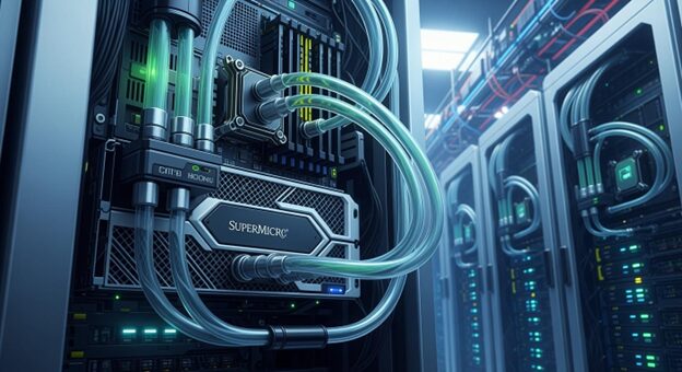 Supermicro data center liquid cooling