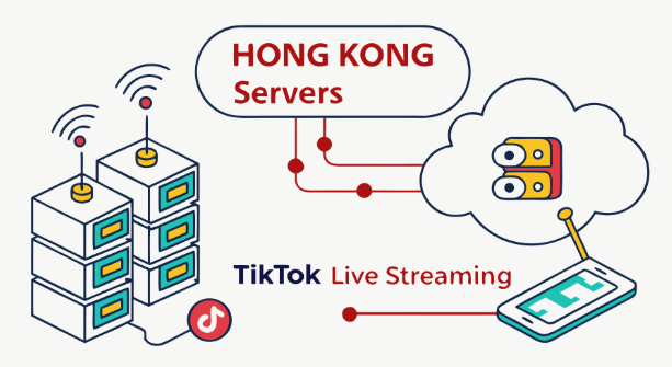 Hong Kong servers for TikTok live streaming node network architecture