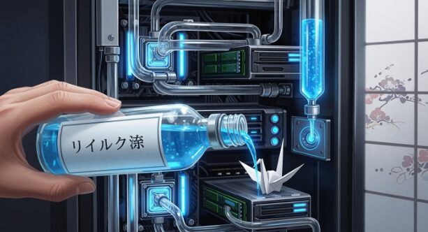 日本資料中心伺服器液體冷卻示意