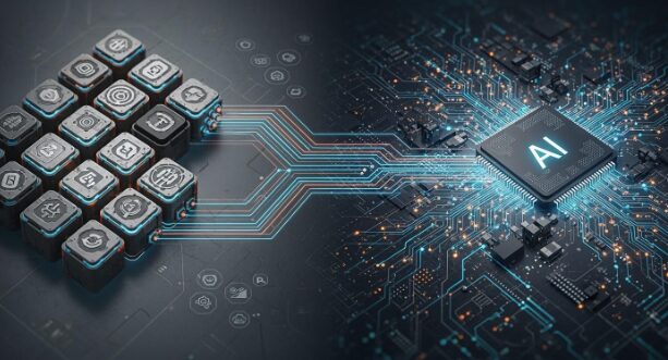 Token 工厂与 AIDC 基础设施比较图