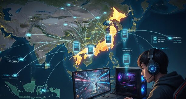 东京 CT CU CM 游戏加速专用服务器示意图