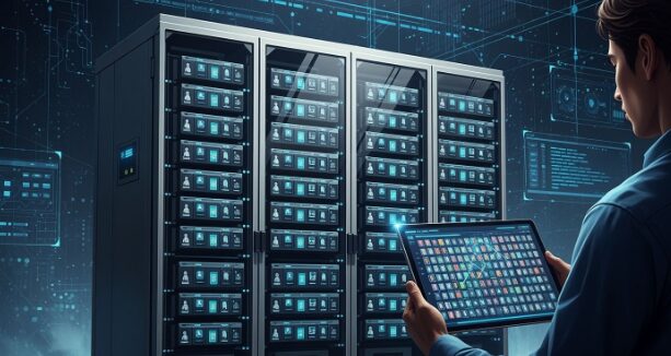 Large-scale agent management in one rack
