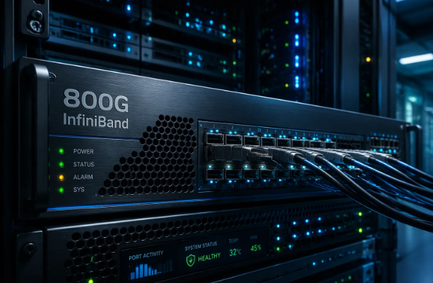 NVIDIA 800G InfiniBand switch for AI data centers NVIDIA 800G InfiniBand switch for AI data centers