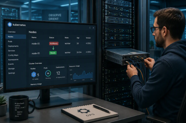 Kubernetes node NotReady recovery workflow on a Linux server cluster Kubernetes node NotReady recovery workflow on a Linux server cluster