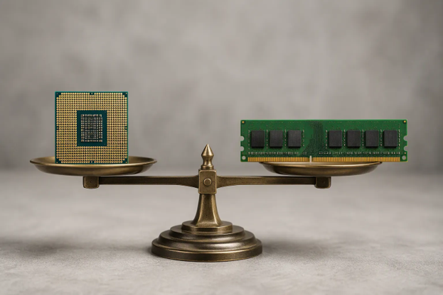 RAM vs CPU: which matters more for performance? RAM vs CPU: which matters more for performance?